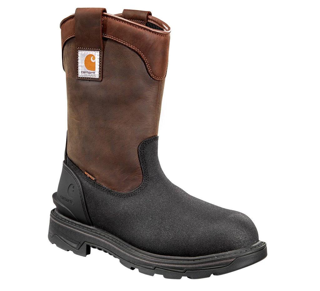 11-Inch Insulated Alloy Toe Pull-On Work Boots