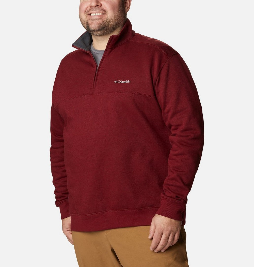 Men's Big Half-Zip Fleece Pullover - Blue