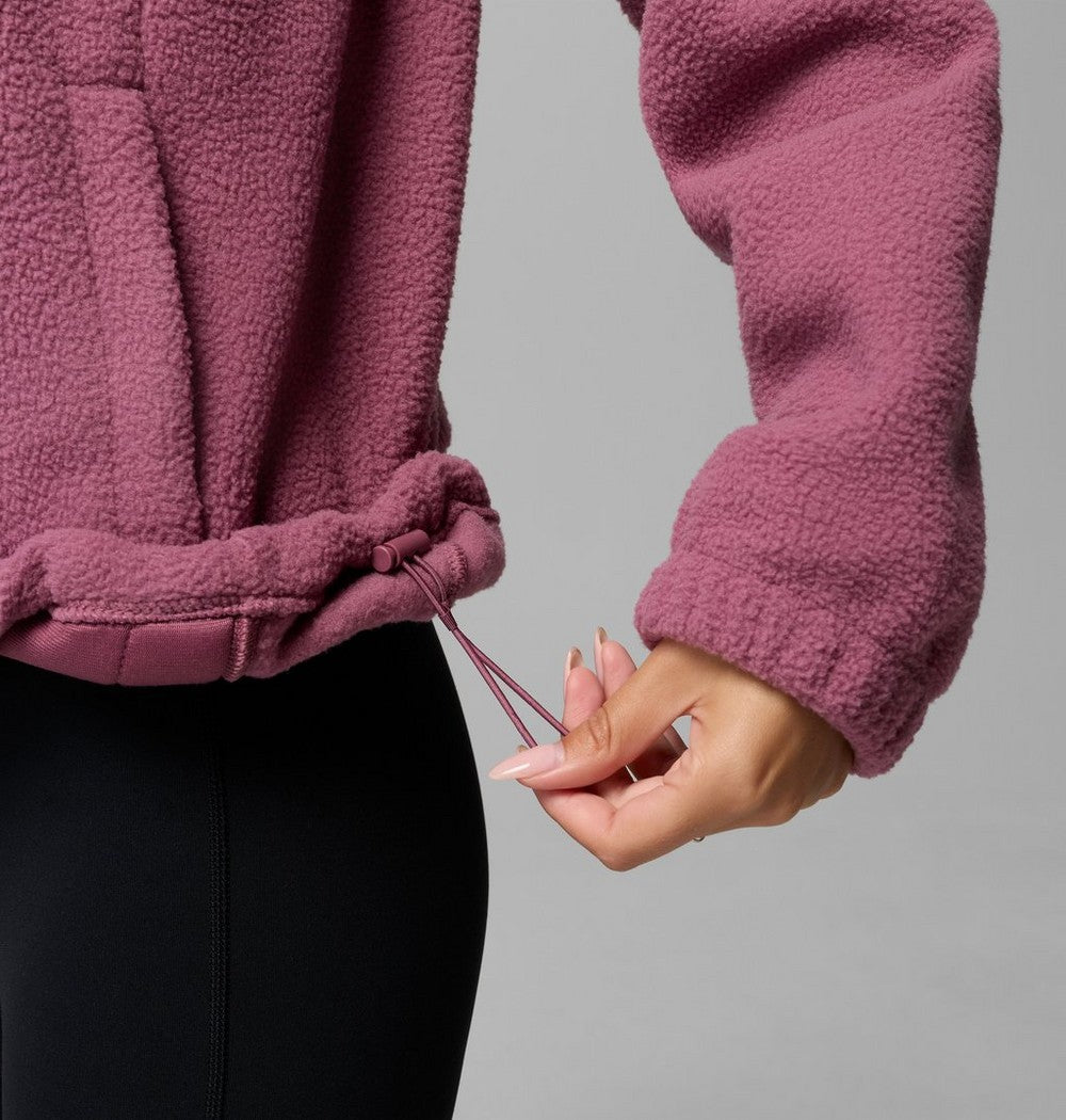 Women's Full-Zip Fleece Jacket - Tobacco