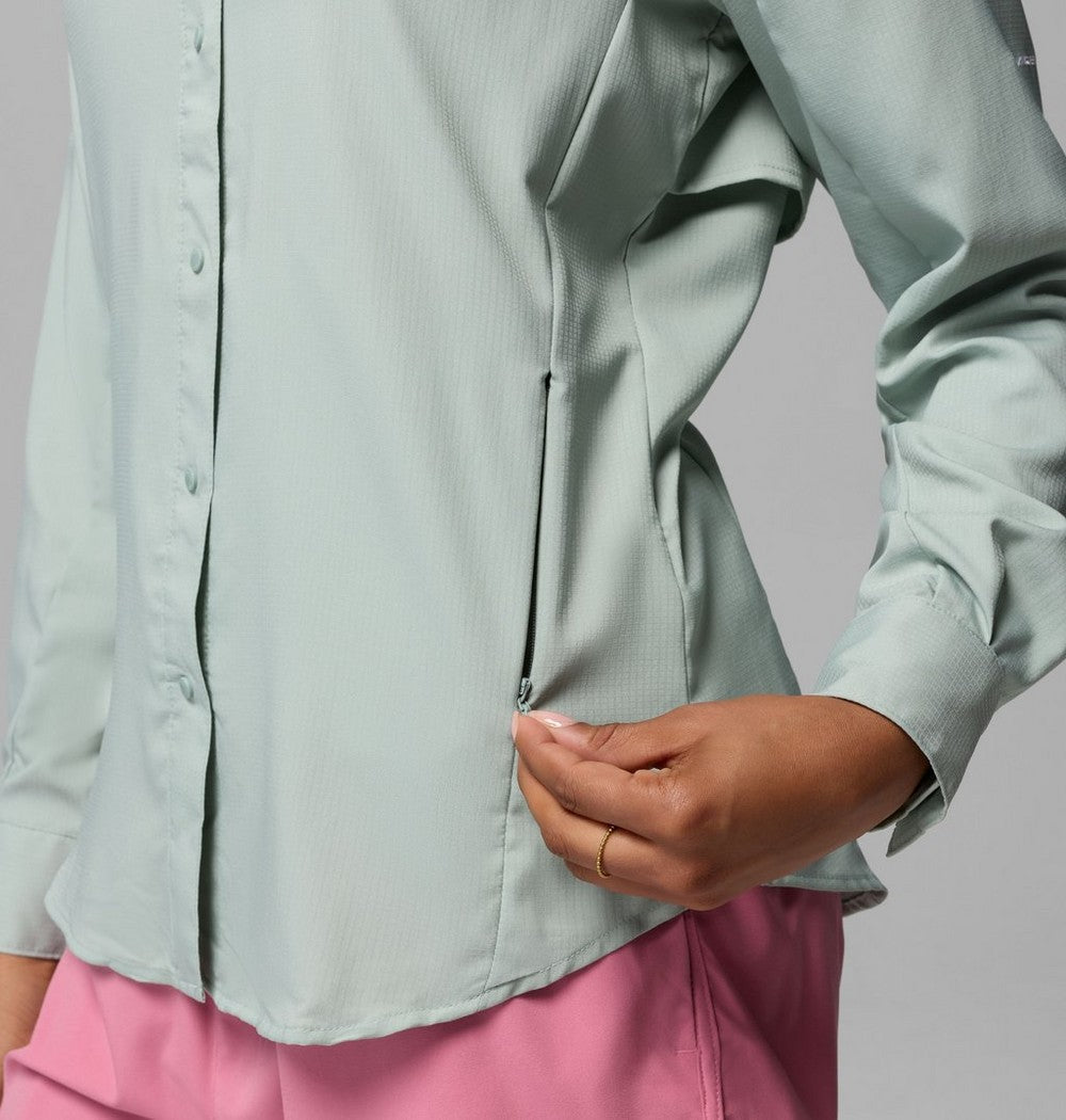 Women's Long Sleeve Fishing Shirt - Stone