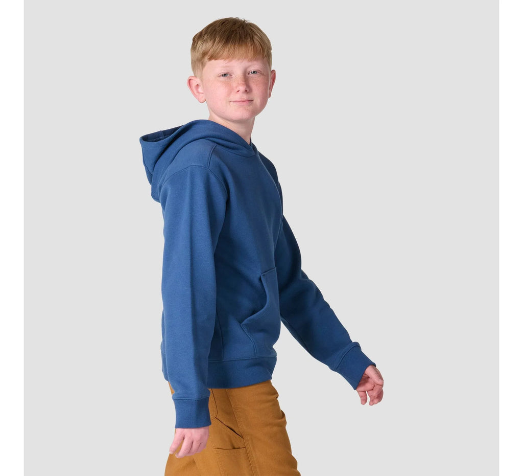 Boys' Long-Sleeve Fleece Hoodie - Blue