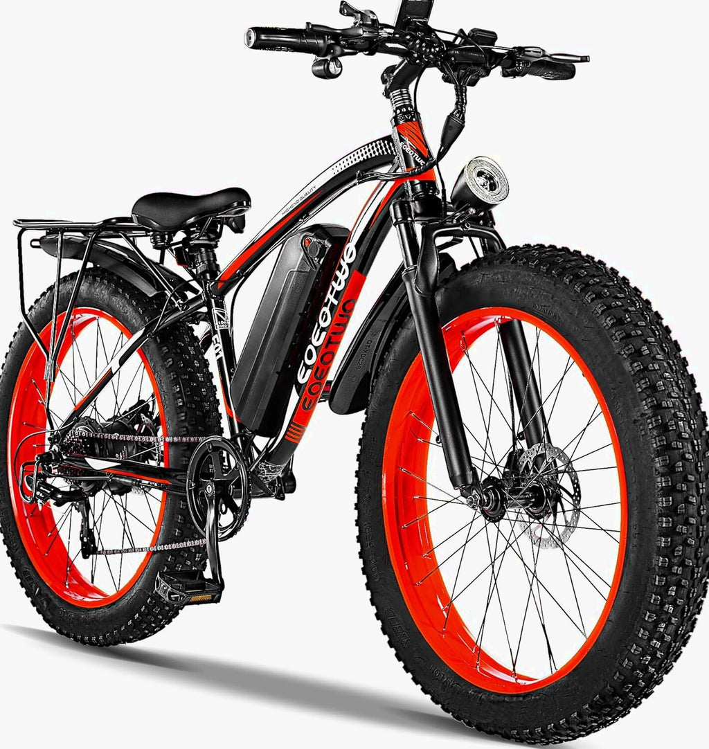 Electric Bike For Adults, 1500W Peak Motor, 26 Inch Fat Tire Electric Mountain Bike