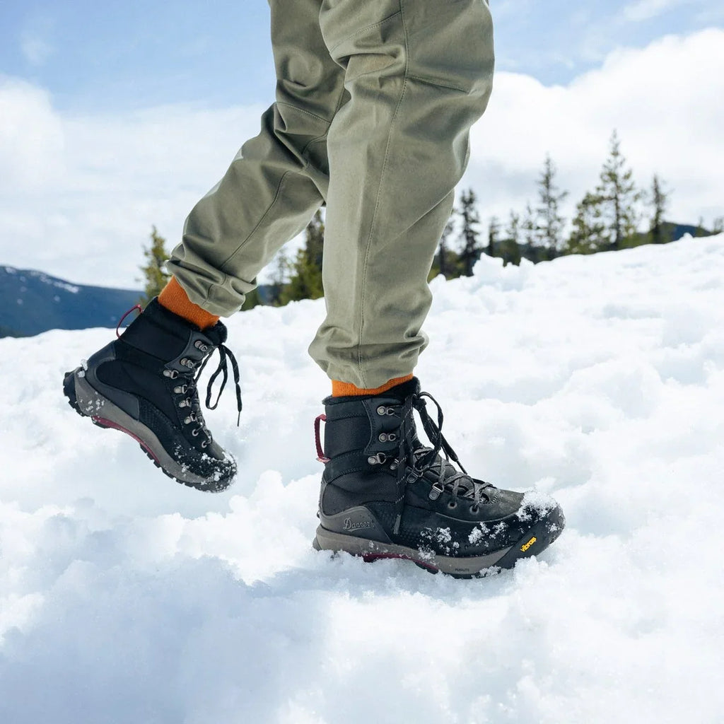 Women's 7-Inch Insulated Waterproof Hiking Boot - Black
