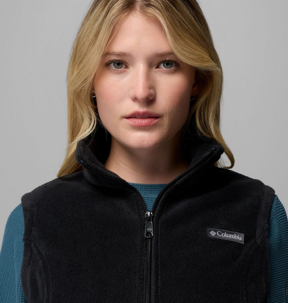 Women's Fleece Vest - Chalk