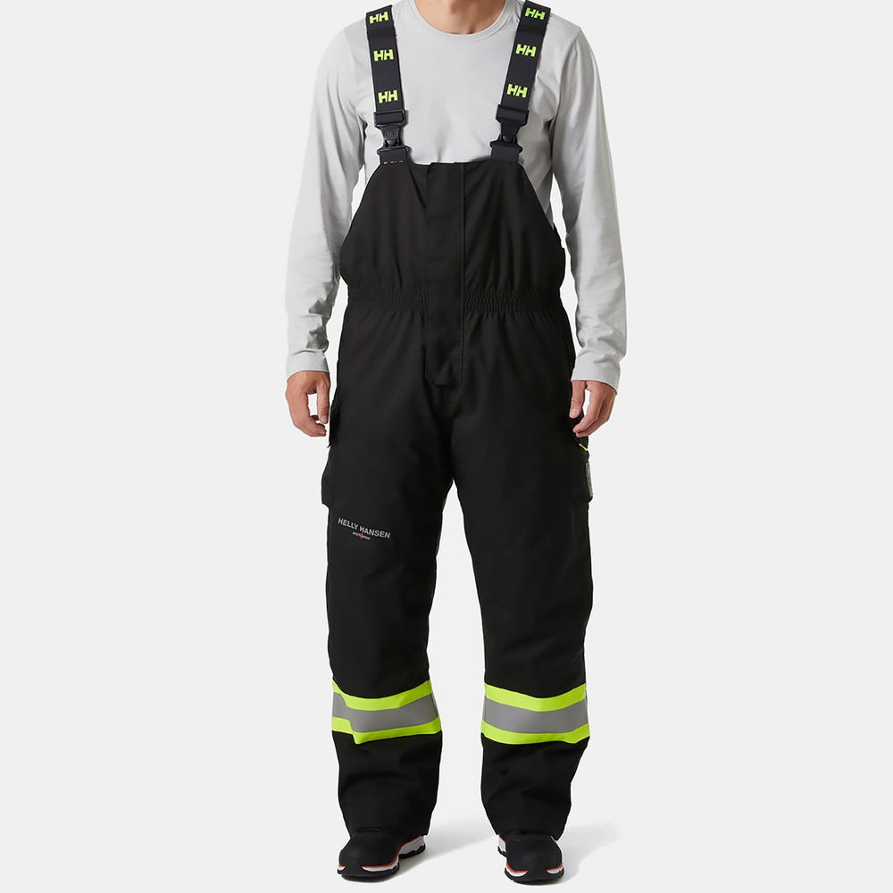 Men's Insulated High-Visibility Work Bib