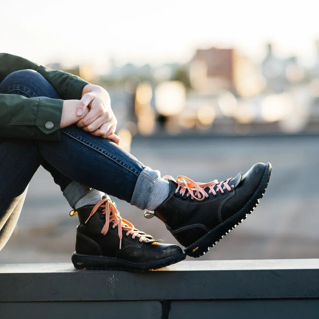 Women's 6-Inch Waterproof Leather Boot - Charcoal