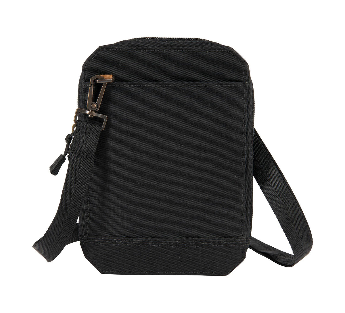 Nylon Crossbody Wallet - Black