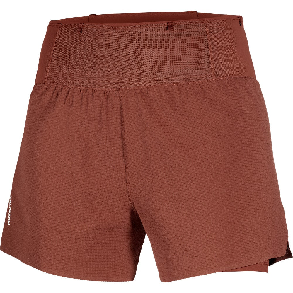 Women's 5-Inch 2-In-1 Trail Shorts - Burnt Umber