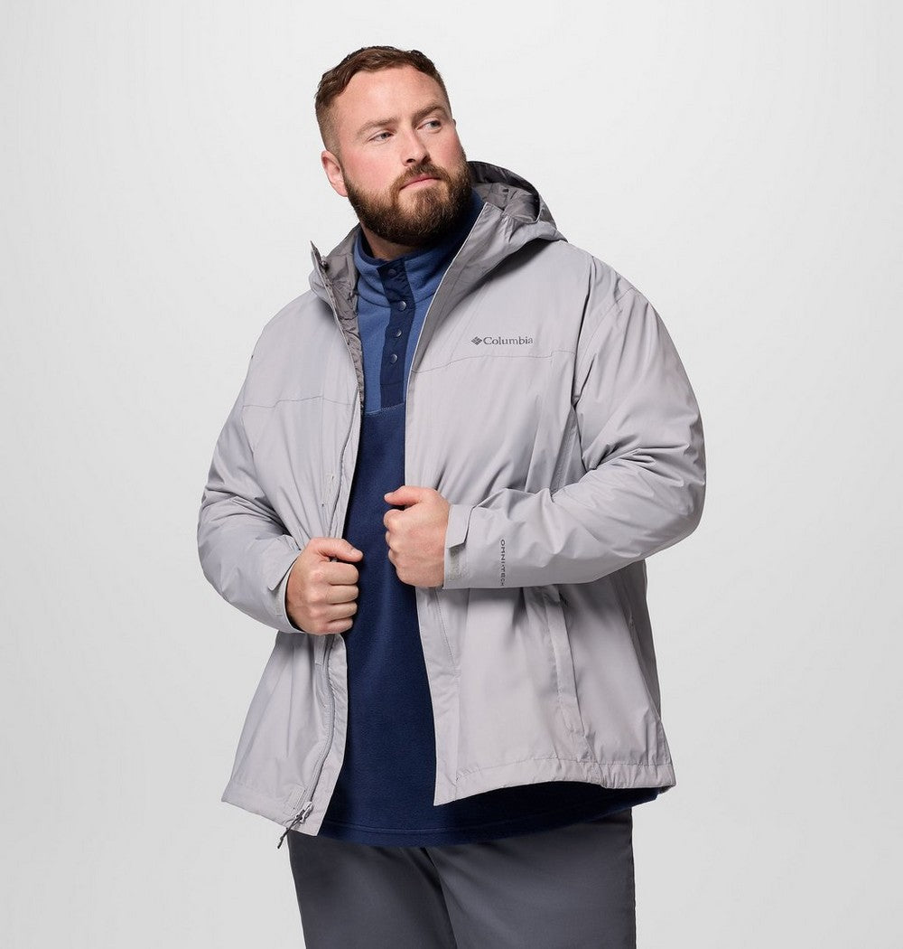Men's Big Seam-Sealed Rain Jacket - Blue