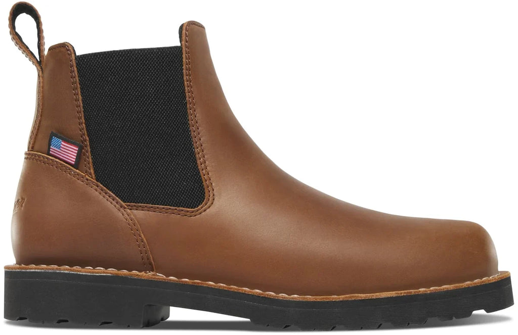 Men's 6-Inch Leather Work Chelsea Boot - Tobacco
