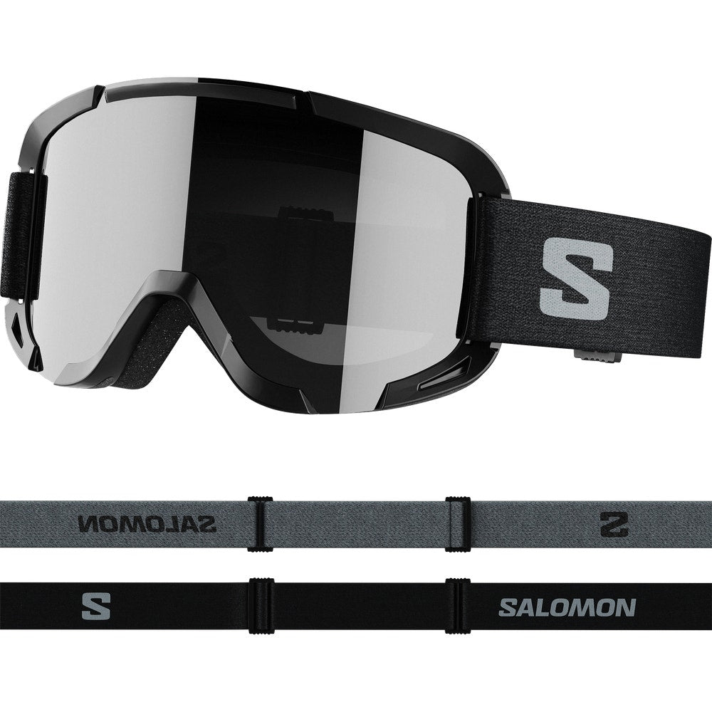 Kids Ski Helmet And Goggles Set - Black