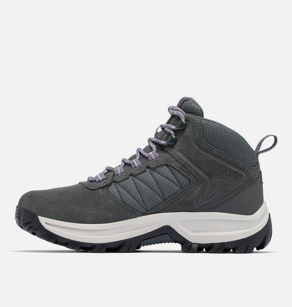 Women's Wide Waterproof Suede Hiking Shoe