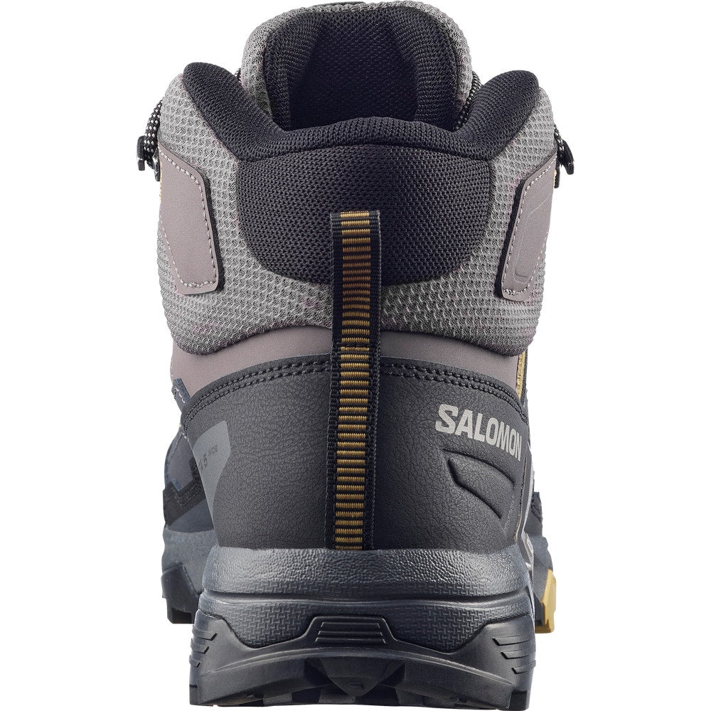 Men's Wide Waterproof Mid Hiking Boots - Gray
