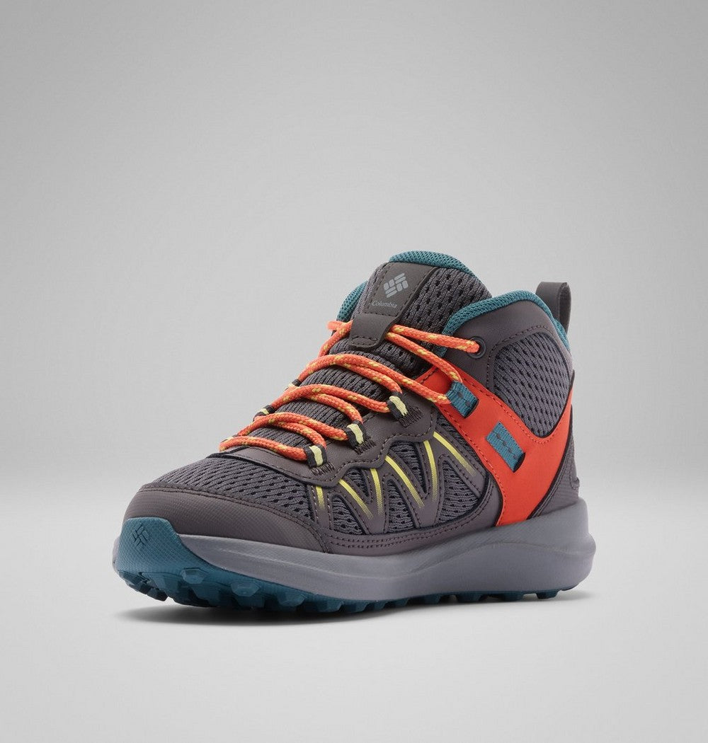 Kids' Waterproof Mid Hiking Shoe - Blue