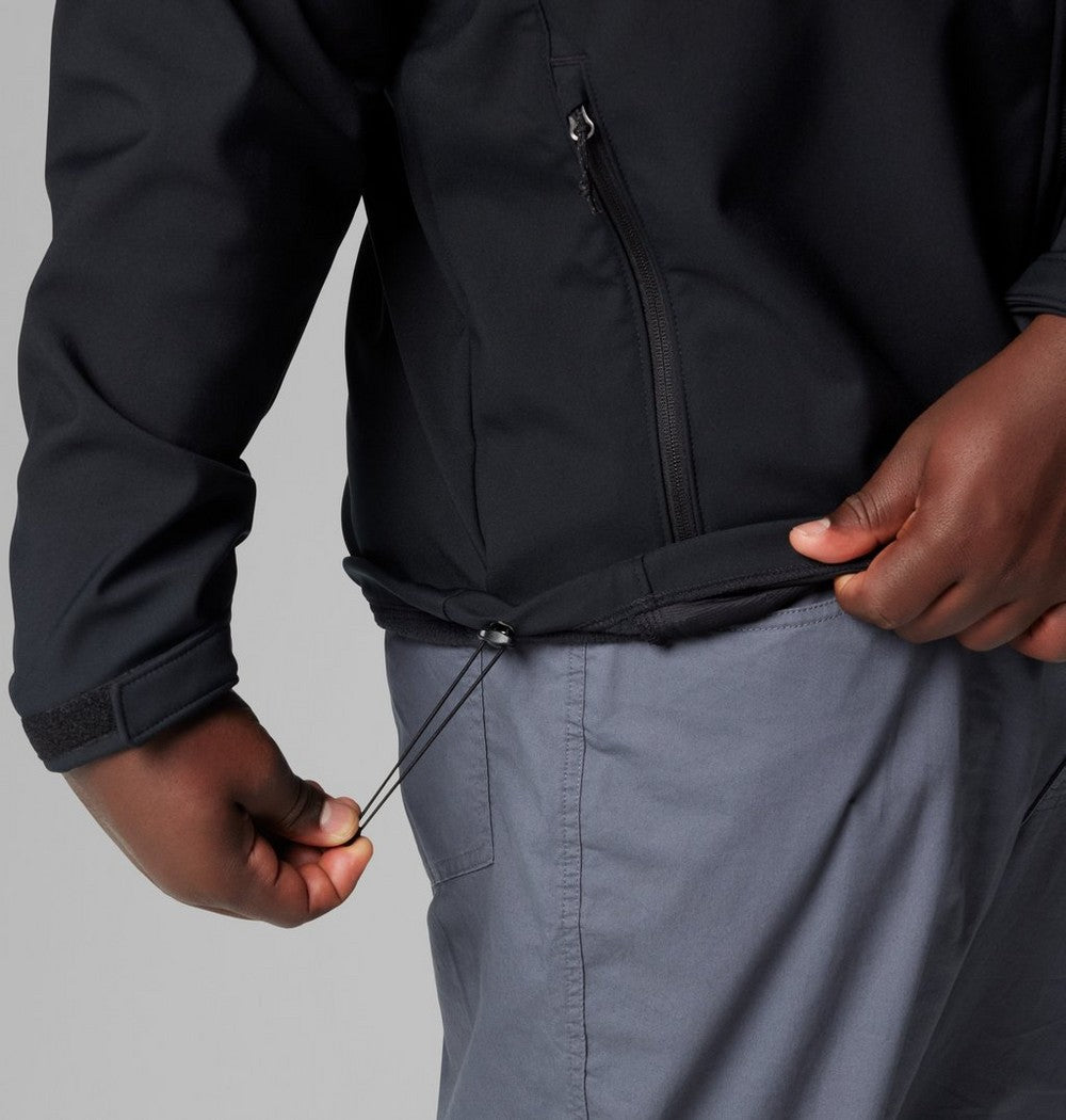 Men's Big Softshell Jacket - Grey