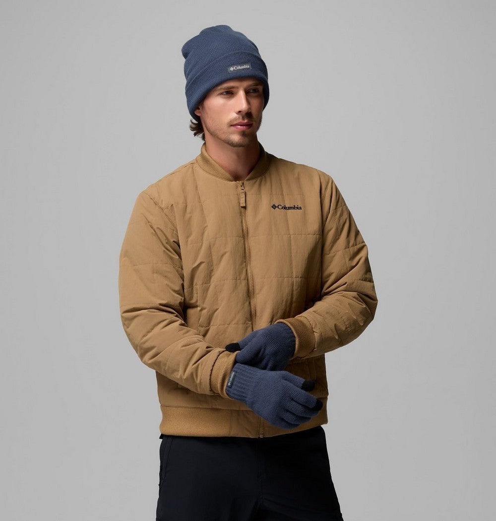 Knit Beanie and Touchscreen Glove Set - Black