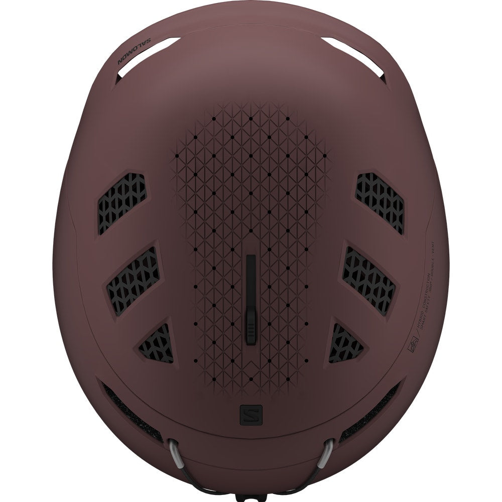 Unisex Ventilated Snow Sports Helmet - Purple