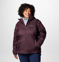 Women's Sherpa-Lined Rain Jacket - Green