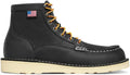 Women's 6-Inch Moc Toe Work Boot - Black