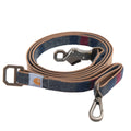 Nylon Dog Leash With Fleece Stripe