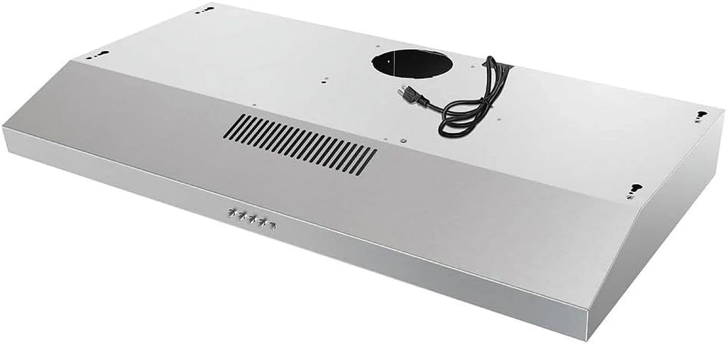 Streamline 36 in Longhena Convertible Undermount Range Hood - Brushed Stainless Steel