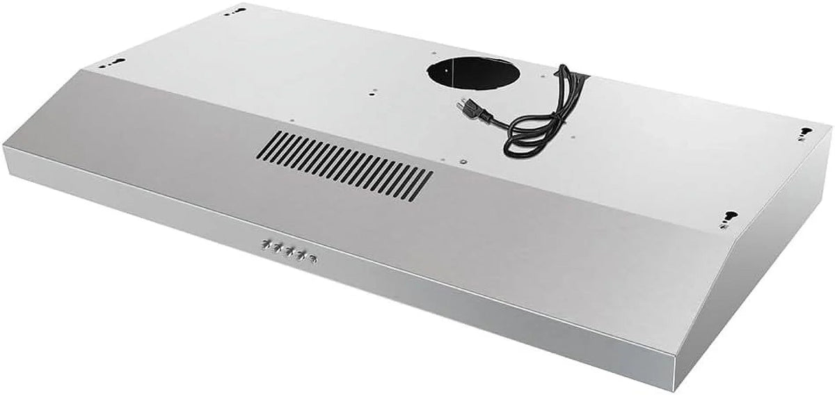 Streamline 36 in Longhena Convertible Undermount Range Hood - Brushed Stainless Steel