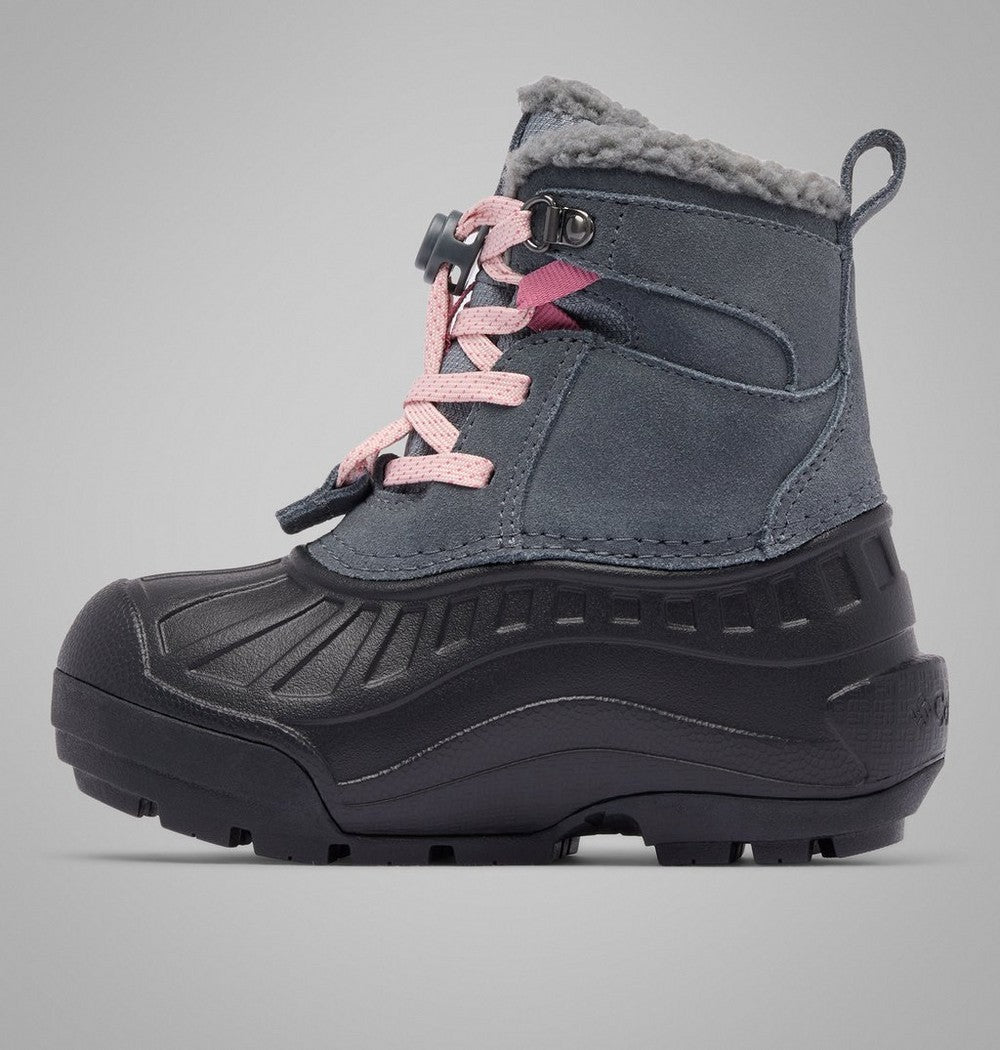Little Kids' Waterproof Insulated Snow Boot - Black