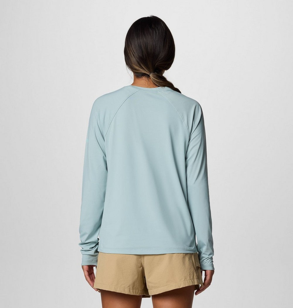 Women's UPF 50 Long Sleeve Sun Shirt - White