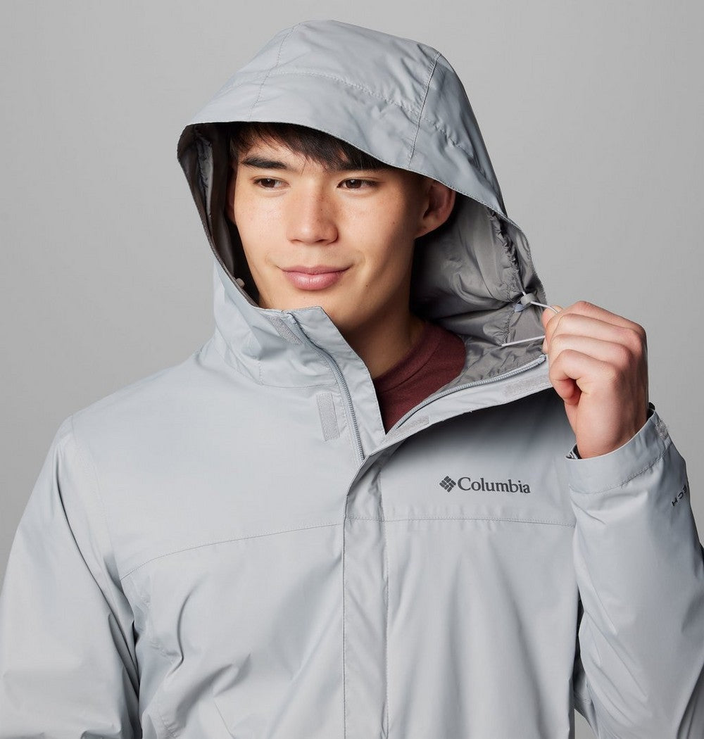 Men's Packable Rain Jacket - Blue