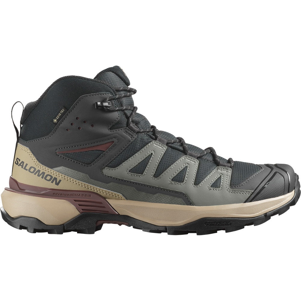 Men's Waterproof Mid Hiking Boots - Tan