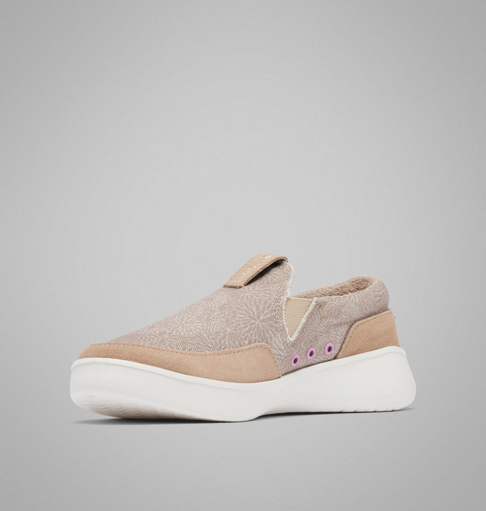Women's Canvas Deck Shoe - Tan