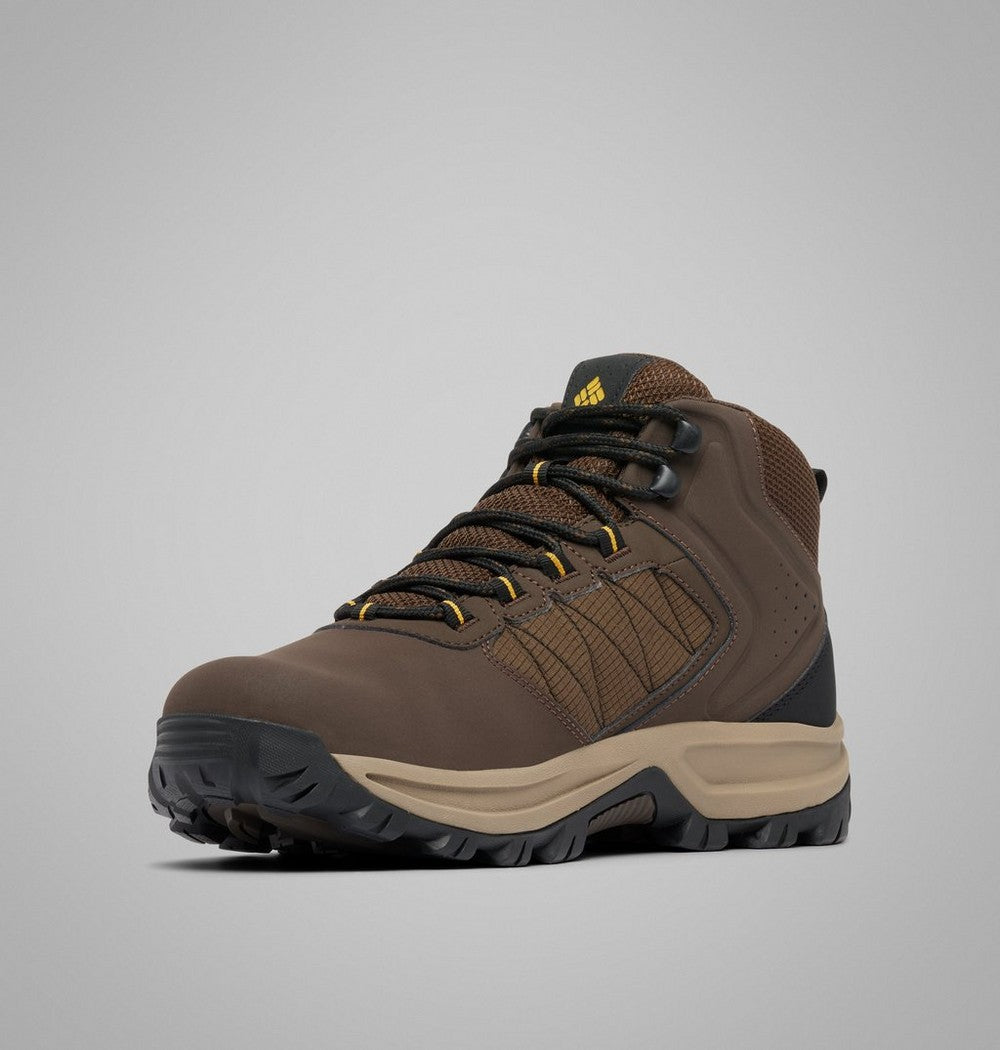 Men's Wide Waterproof Hiking Boots - Green