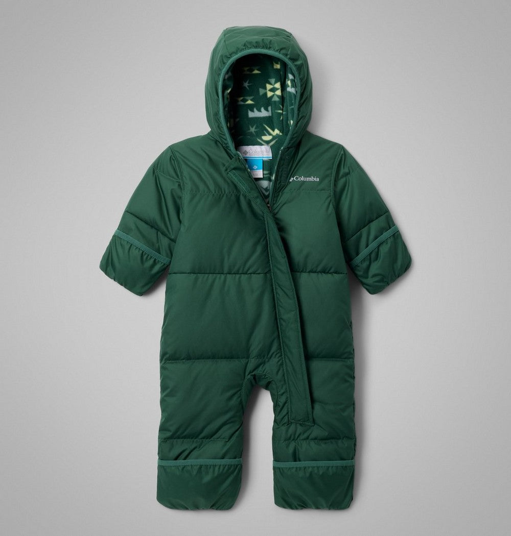 Infant Insulated Hooded Bunting - Green Plaid