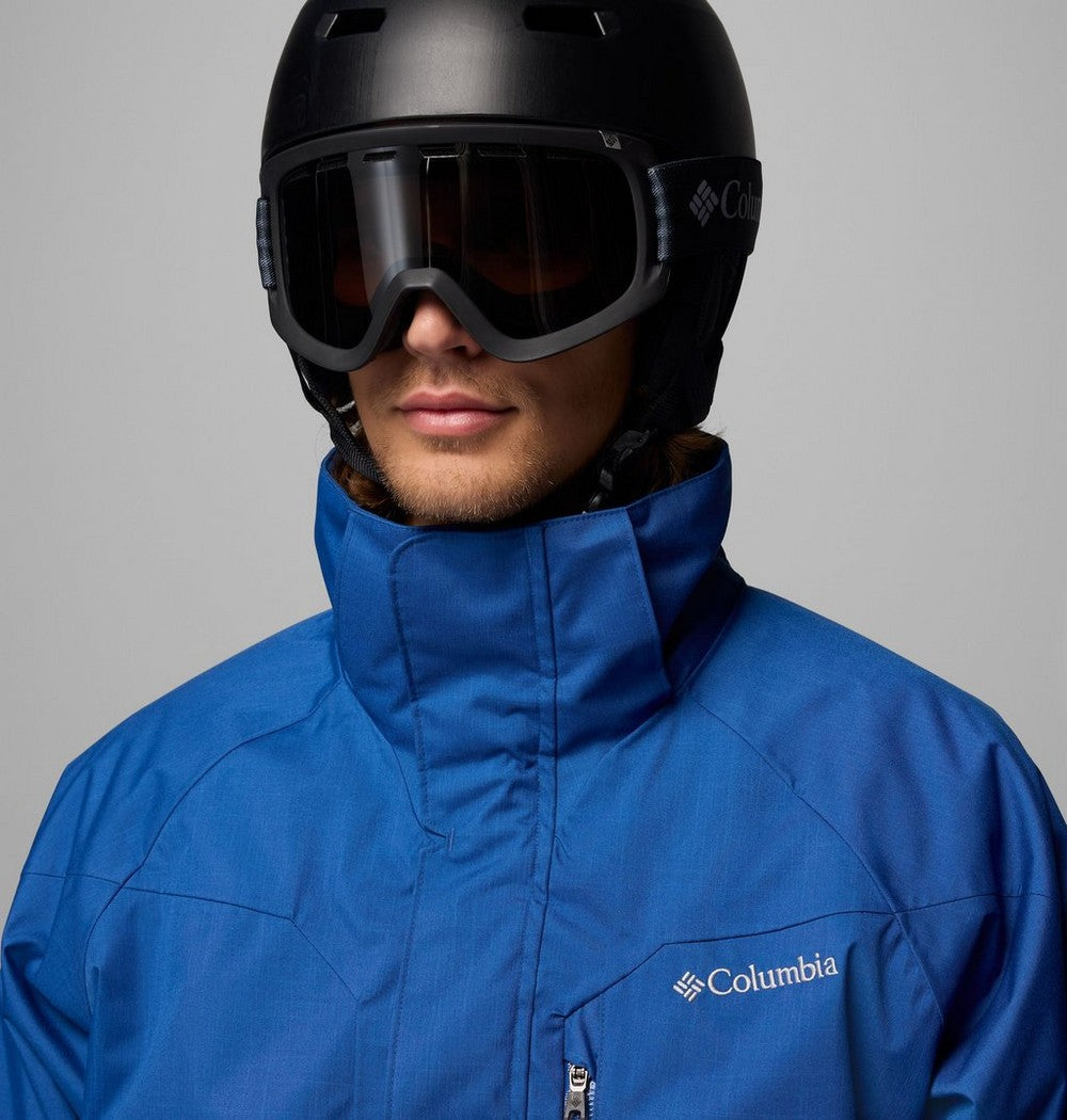 Men's Insulated Ski Jacket - Dark Blue