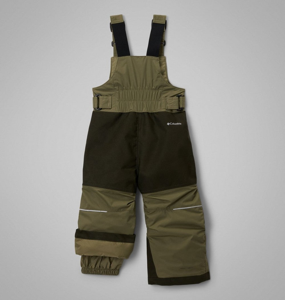 Toddler Waterproof Insulated Snow Bib - Red