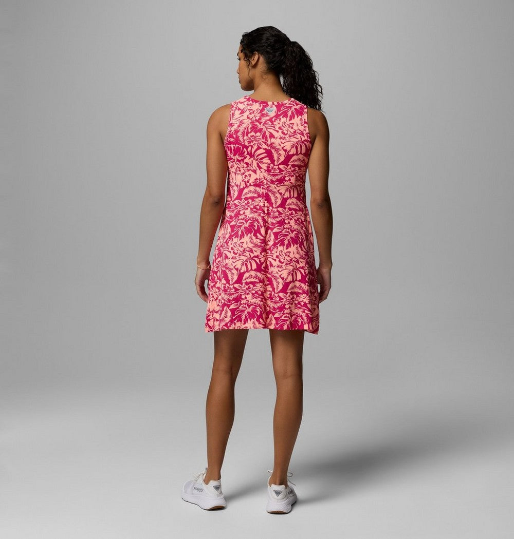 Women's UPF 50 Tank Dress - Gray Print