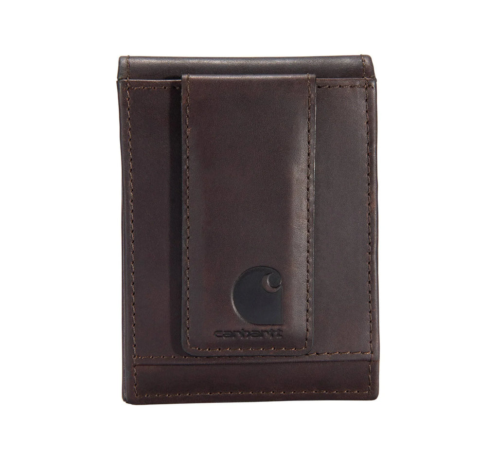 Oil-Finish Leather Front Pocket Wallet