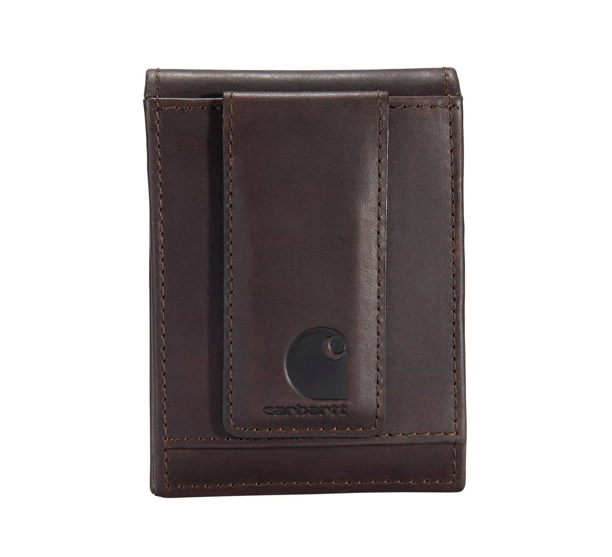 Oil-Finish Leather Front Pocket Wallet