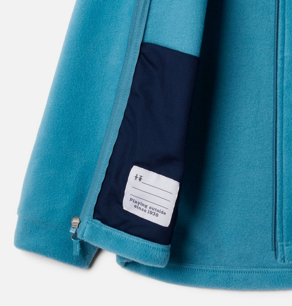 Boys' Hooded Fleece Jacket - Green
