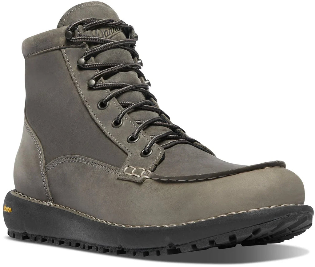 Men's 6-Inch Waterproof Moc Toe Boot - Charcoal