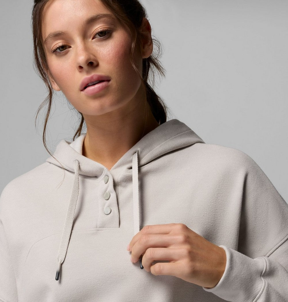 Women's Snap Front Hoodie - Blue