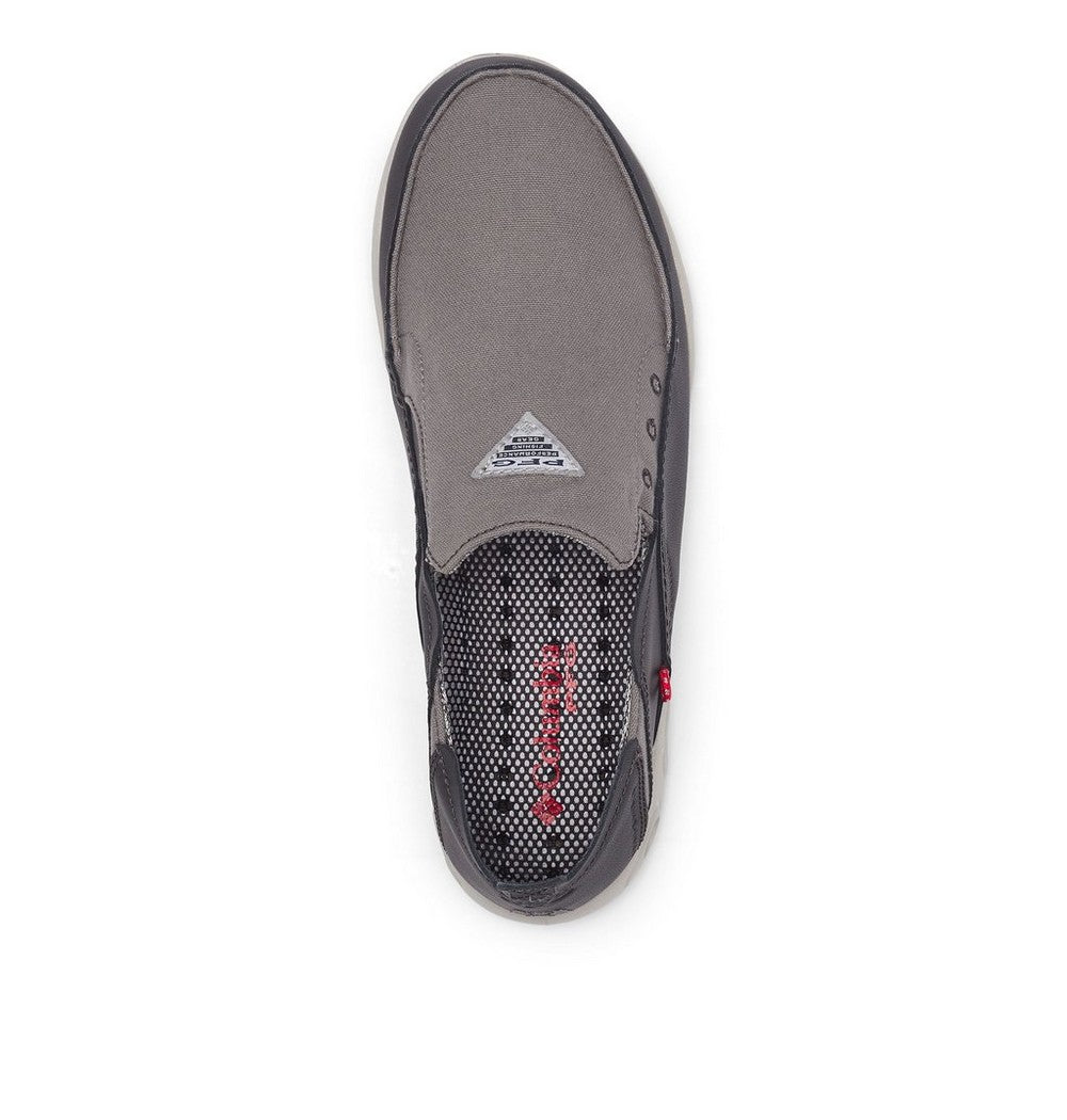 Men's Vented Slip-On Boat Shoe - Gray
