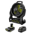 18V Hybrid 7.5-Inch Cordless Fan Kit