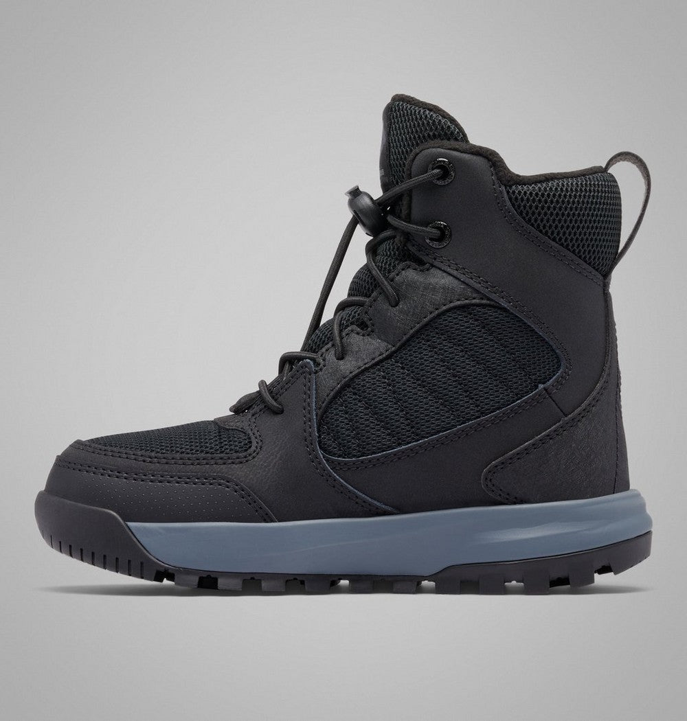 Kids' Insulated Waterproof Winter Boots - Black