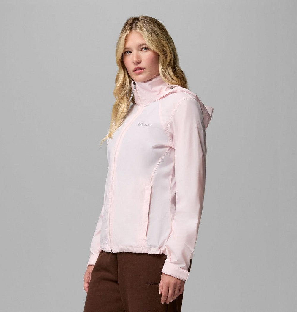 Women's Packable Water-Repellent Jacket - Blue