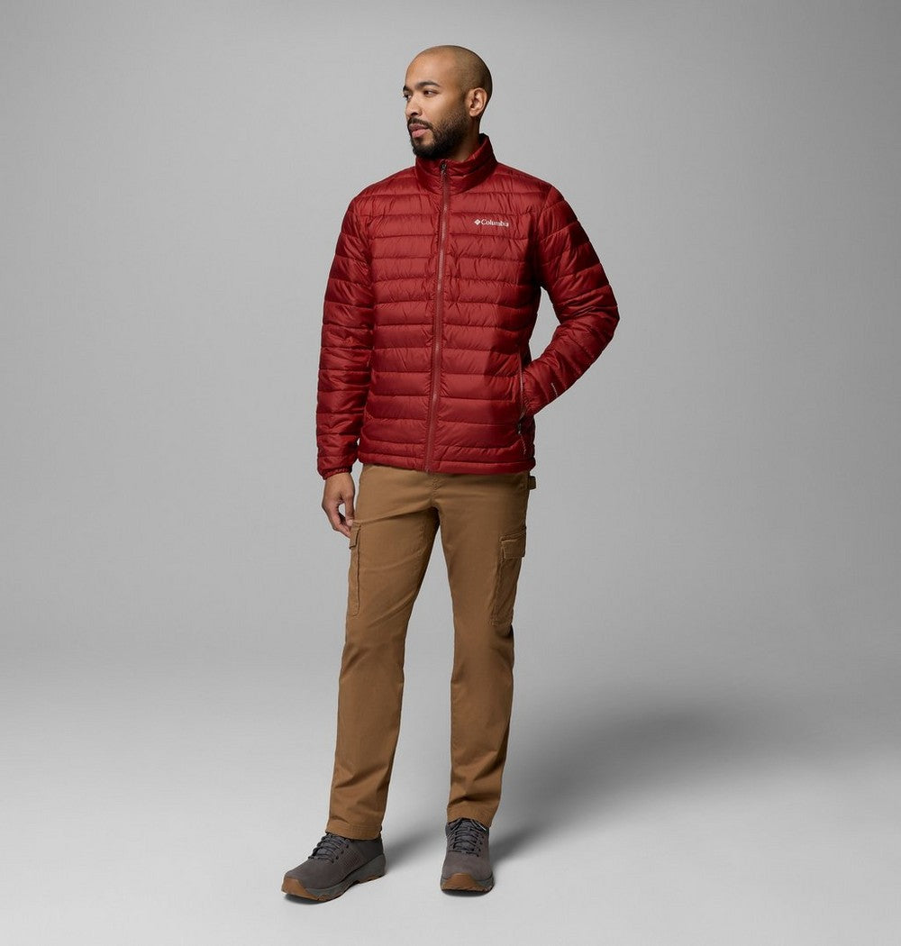 Men's Insulated Puffer Jacket - Red
