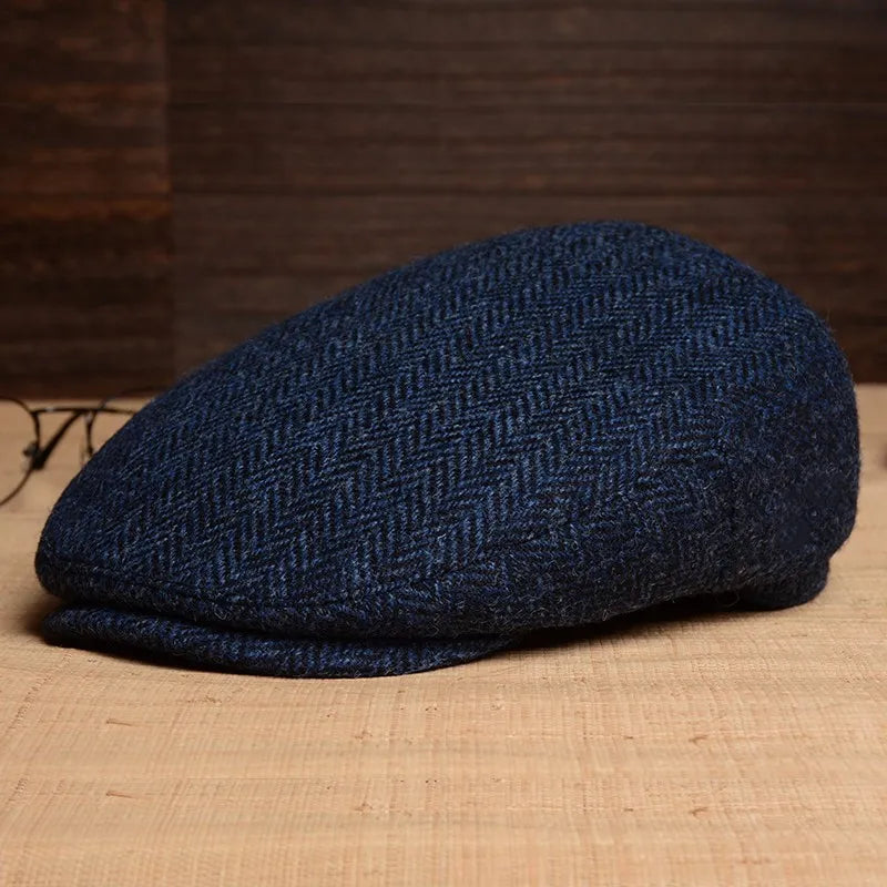 Premium Vintage Warm Wool Cap