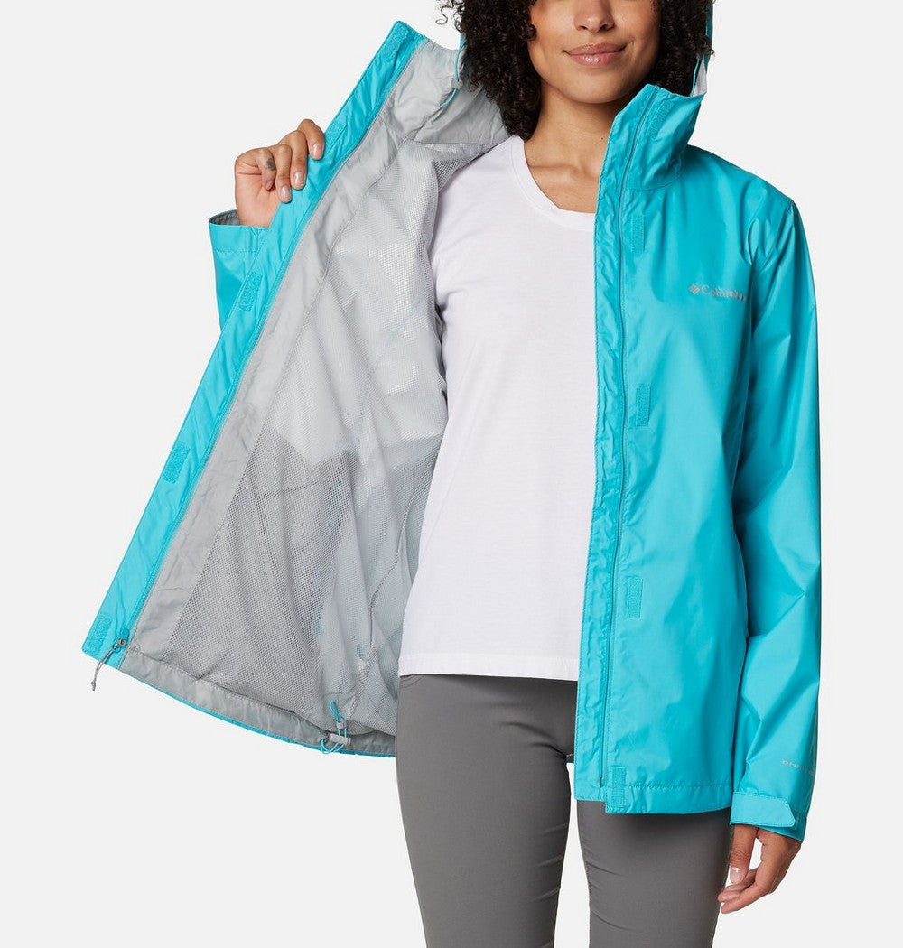 Women's Packable Rain Jacket - Fig