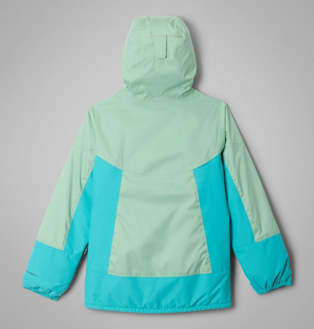 Girls' Waterproof Insulated Ski Jacket - Pink Red