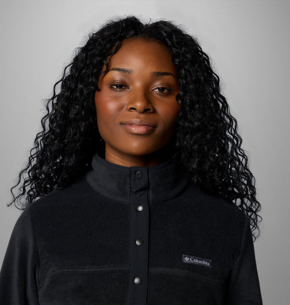 Women's Half-Snap Fleece Pullover - Navy